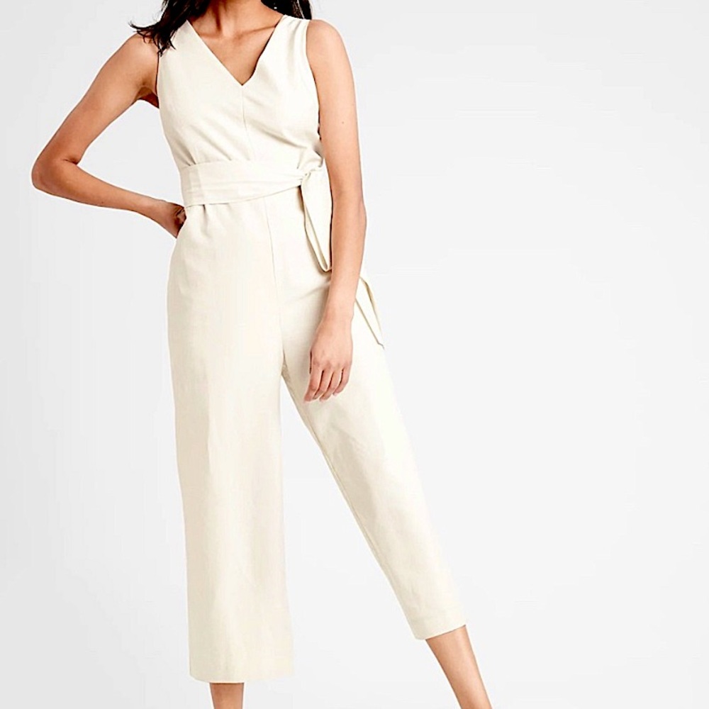 Banana Republic Jumpsuit with tie waist
